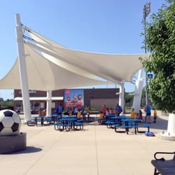 Overland Park Soccer Complex - Shaded Gathering Area