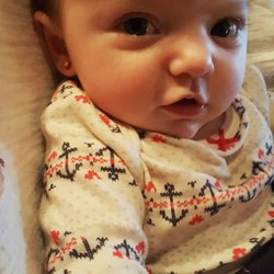 Charlotte's Ear Piercing Service - Rosie loves her pierced ears!