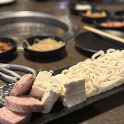 GoGi Korean BBQ & Hot Pot - Udon, tofu, spam