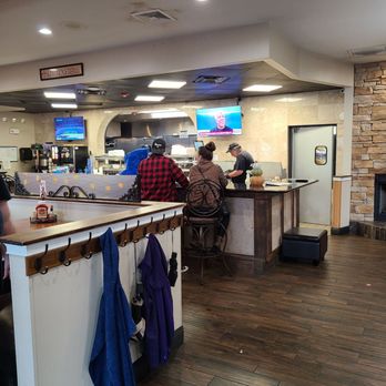 Angelle's Diner - The bar area with some guests and the bartender. - Southern Near Me - Salem, Virginia Angelle's Diner - The bar area with some guests and the bartender. - Southern Near Me - Salem, Virginia