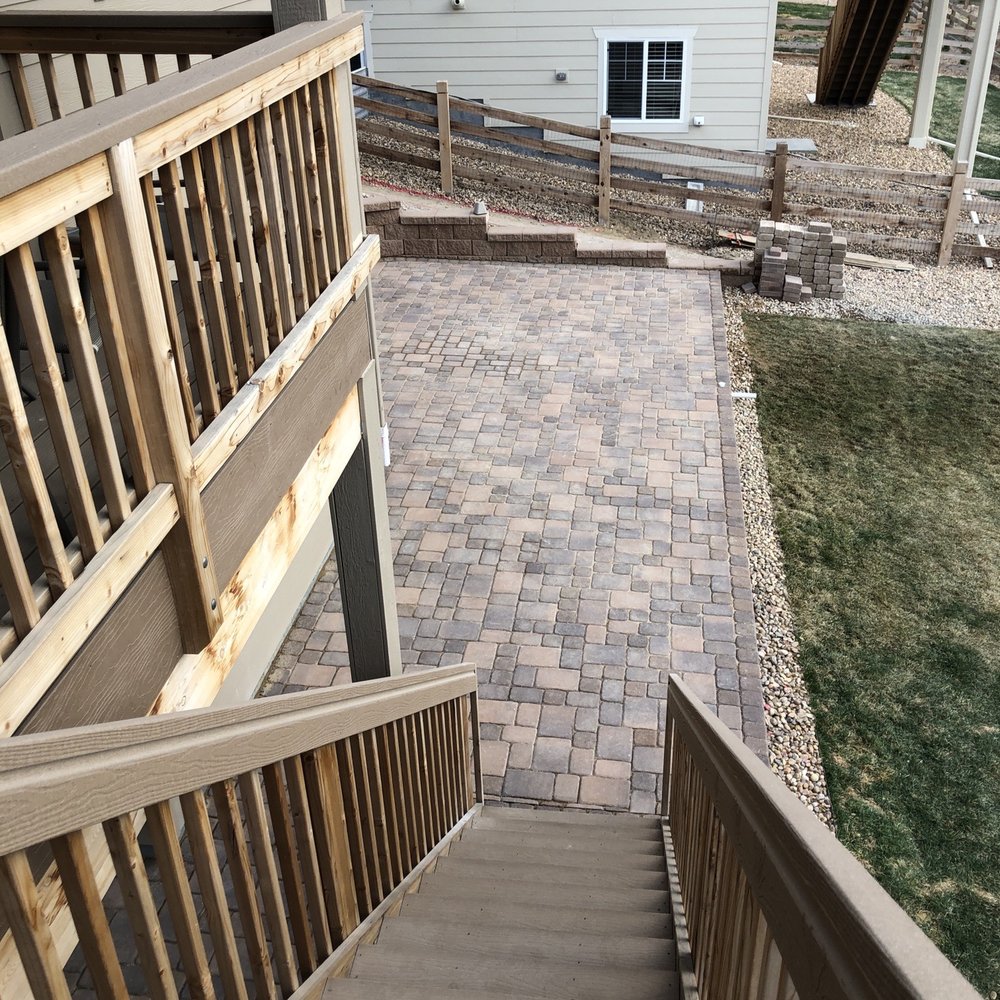 System Pavers - Back patio - Masonry/Concrete Near Me - Denver, Colorado System Pavers - Back patio - Masonry/Concrete Near Me - Denver, Colorado