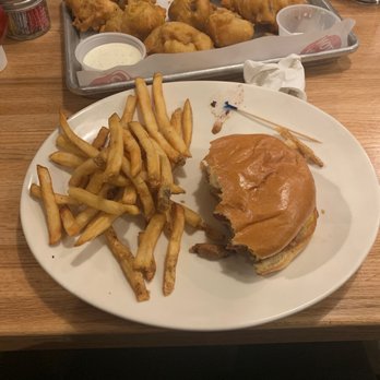 Cotton Patch Cafe - THREE CHEESE BACON BURGER !!! - American Near Me - Midland, Texas