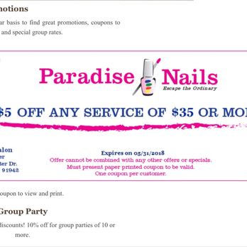 Paradise Nails - Nail Salons Near Me - La Mesa, California Paradise Nails - Nail Salons Near Me - La Mesa, California