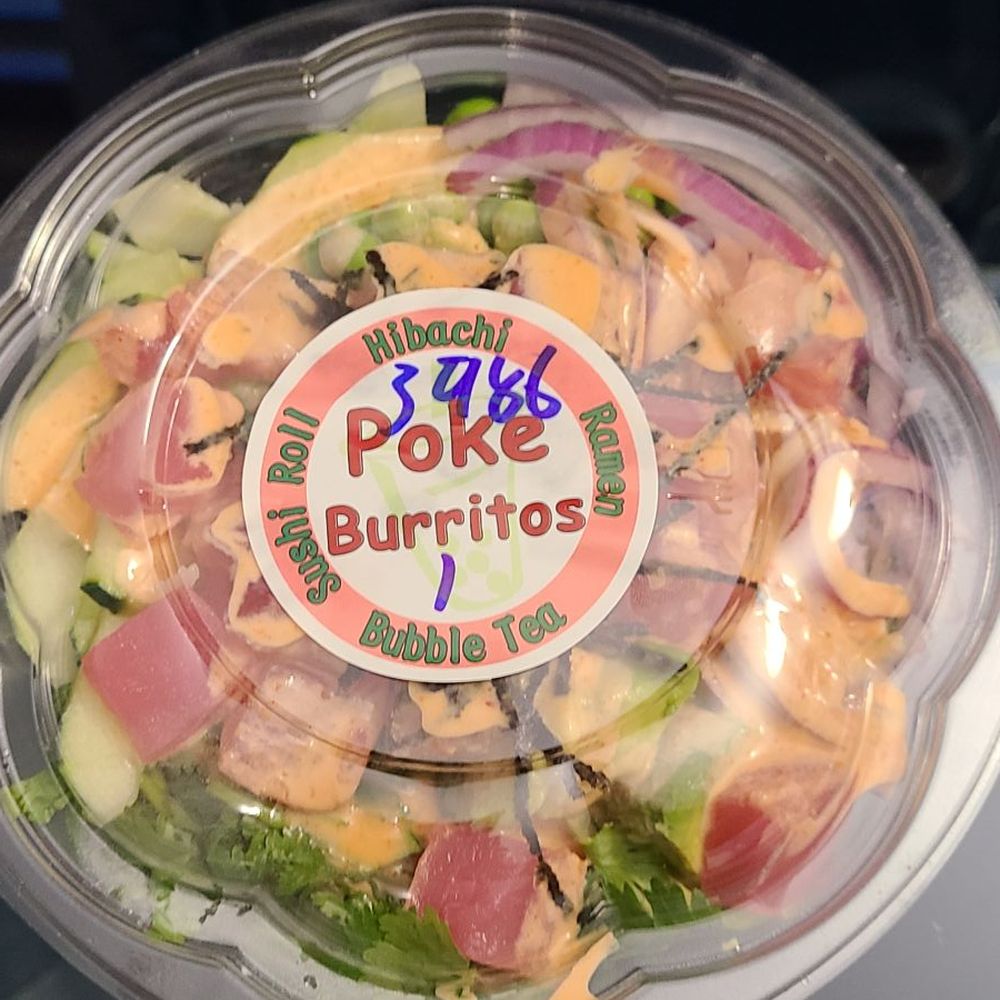 Poke Burritos - Small poke bowl takeout - Japanese Near Me - Howell Township, New Jersey