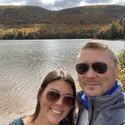 Colgate Lake - Lake selfie