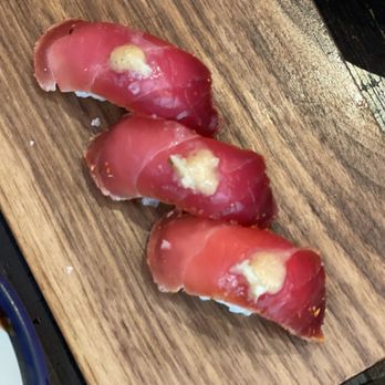Uchi Denver - Said this was seared fatty tuna but didn't seem seared - Japanese Near Me - Denver, Colorado Uchi Denver - Said this was seared fatty tuna but didn't seem seared - Japanese Near Me - Denver, Colorado