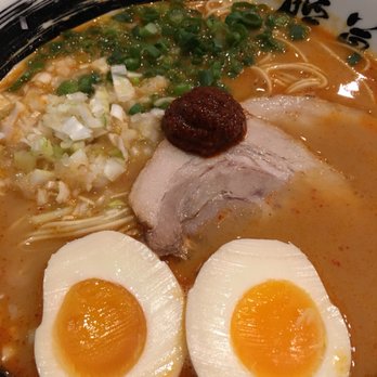 Ramen Danbo - Miso Rekka Ramen - thin noodles, a little lard, egg extra - Ramen Near Me - Seattle, Washington Ramen Danbo - Miso Rekka Ramen - thin noodles, a little lard, egg extra - Ramen Near Me - Seattle, Washington