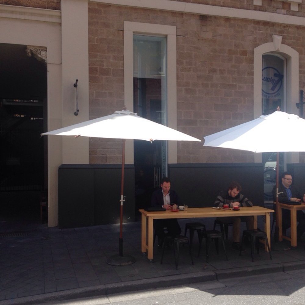 A shady option before noon.