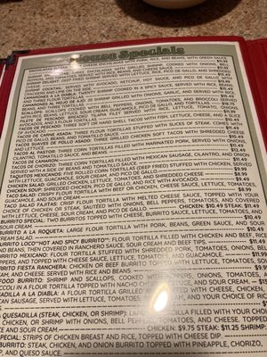 Menu photo 1 Fiesta Ranchera Indianapolis, IN Menu photo 1 Fiesta Ranchera Indianapolis, IN