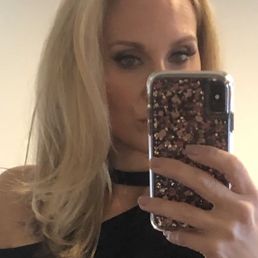 This is what my blonde looked like before and the picture I showed Lacey of what I wanted.