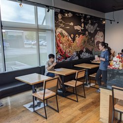 Genki Ramen - The dining area