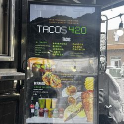 Tacos 420 - Menu