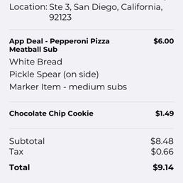 Showing amount isn't adding up