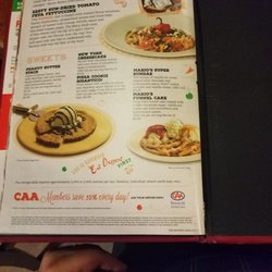East Side Mario's - Menu