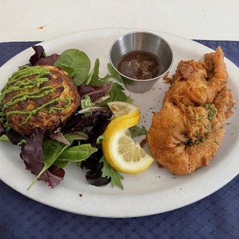 Chef Vola's - Jumbo Shrimp Francaise Combo with Crab Cake - Italian Near Me - Atlantic City, New Jersey