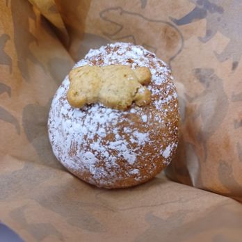 Mochinut - Harvey - A biscoff mochiball, this one has fillings inside - Donuts Near Me - Harvey, Louisiana Mochinut - Harvey - A biscoff mochiball, this one has fillings inside - Donuts Near Me - Harvey, Louisiana