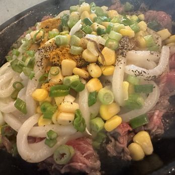 Sizzling Lunch - Curry Beef Udon - Japanese Near Me - San Jose, California Sizzling Lunch - Curry Beef Udon - Japanese Near Me - San Jose, California