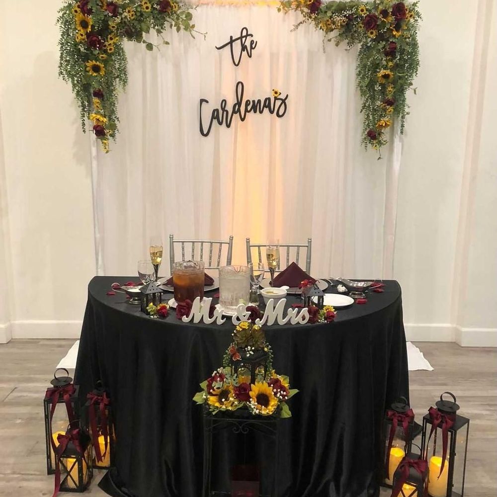My sweet heart table. She set it up after the ceremony while we were taking pictures. My sweet heart table. She set it up after the ceremony while we were taking pictures.