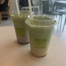 Mango matcha & blueberry matcha Mango matcha & blueberry matcha