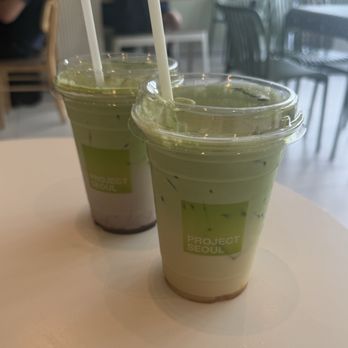 Project Seoul - Mango matcha & blueberry matcha - Desserts Near Me - Toronto, Ontario Project Seoul - Mango matcha & blueberry matcha - Desserts Near Me - Toronto, Ontario