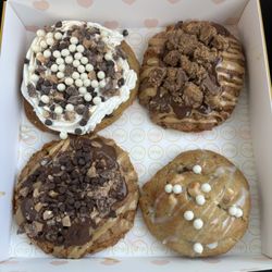 Chip Cookies - Box of four decorated