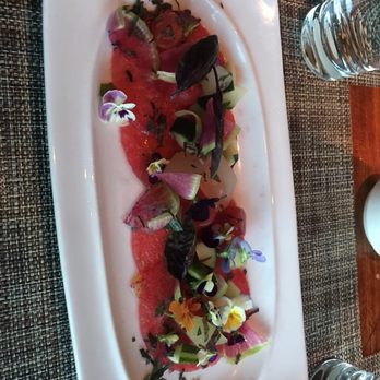 Riverpark - Watermelon carpaccio - New American Near Me - New York, New York Riverpark - Watermelon carpaccio - New American Near Me - New York, New York