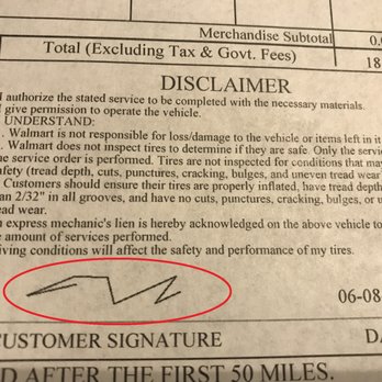 Walmart Supercenter - They even forged my signature on the disclaimer. FRAUD! - Department Stores Near Me - Corona, California Walmart Supercenter - They even forged my signature on the disclaimer. FRAUD! - Department Stores Near Me - Corona, California