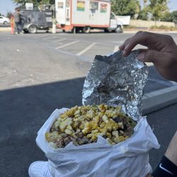 PAPAS - Carne asap papa with corn