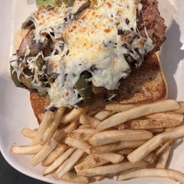 Y. Strip Steak Sandwich