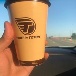 Toot'n Totum - Fresh got brewed coffee made with the touch screen coffee maker.