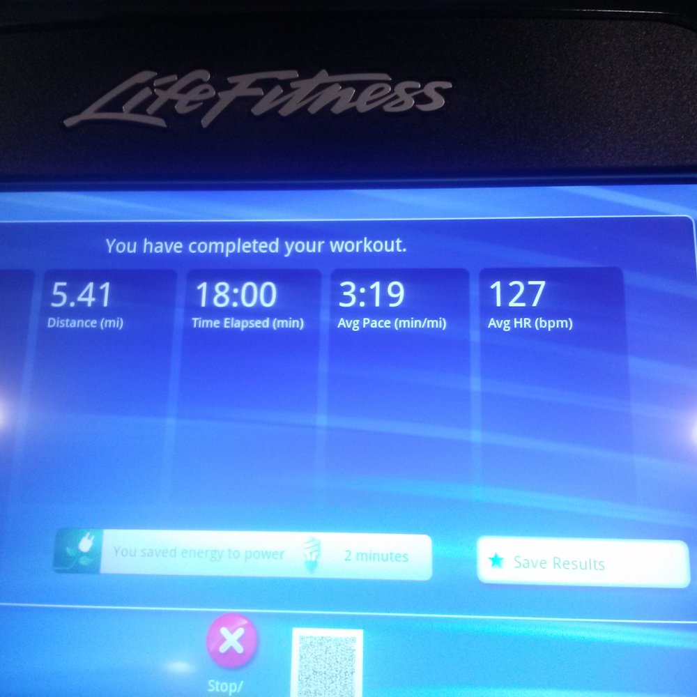 Burn Fitness - Screen shot of treadmill result. Large screens. - Gyms Near Me - Clawson, Michigan Burn Fitness - Screen shot of treadmill result. Large screens. - Gyms Near Me - Clawson, Michigan