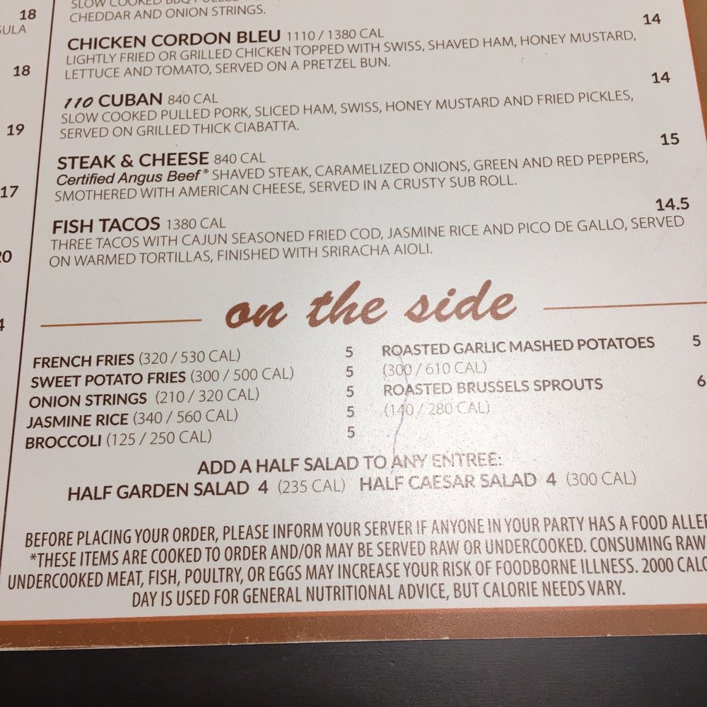 110 Grill - Menu - New American Near Me - Poughkeepsie, New York 110 Grill - Menu - New American Near Me - Poughkeepsie, New York