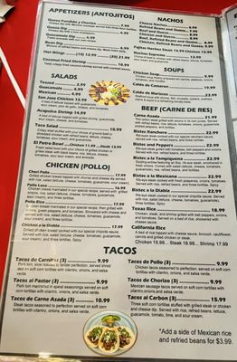 Menu photo 1 El Potro Apopka, FL Menu photo 1 El Potro Apopka, FL