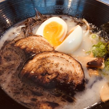 Fujiwara - Black Garlic Pork Ramen - Ramen Near Me - Dublin, California Fujiwara - Black Garlic Pork Ramen - Ramen Near Me - Dublin, California