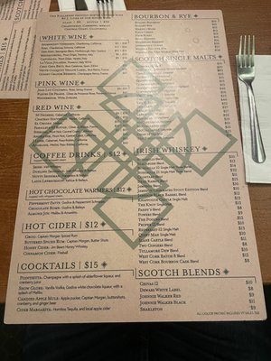 Menu photo 2 The Killarney Ludlow, VT