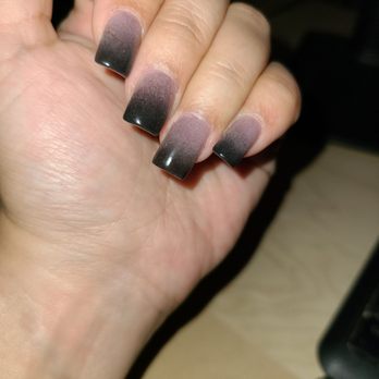 US Nails & Spa - Black ombre done by Tee. She does an amazing job! 2nd time going here and I'll definitely be a regular. - Nail Salons Near Me - Cedar Park, Texas US Nails & Spa - Black ombre done by Tee. She does an amazing job! 2nd time going here and I'll definitely be a regular. - Nail Salons Near Me - Cedar Park, Texas