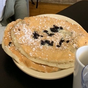 Bisbee Breakfast Club - Blueberry pancakes - American Near Me - Bisbee, Arizona Bisbee Breakfast Club - Blueberry pancakes - American Near Me - Bisbee, Arizona
