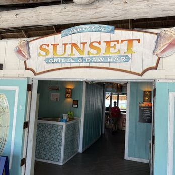 Sunset Grille & Raw Bar - Entrance - Seafood Near Me - Marathon, Florida