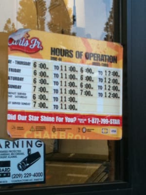 Menu photo 2 Carl's Jr Fresno, CA