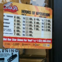 Carl's Jr - Hours