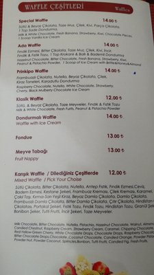Menu photo 5 Prinkipo Dondurma & Cafe Istanbul, 34 Menu photo 5 Prinkipo Dondurma & Cafe Istanbul, 34