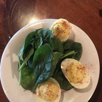 Brisket  - Deviled eggs. (Missing 2) came with 5 - Barbeque Near Me - North Myrtle Beach, South Carolina