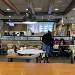 McDonald's - Seating area and counter
