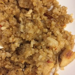 Mushy fried rice :( Mushy fried rice :(