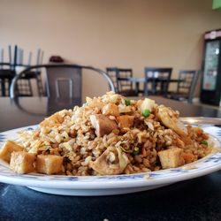 WTF-R What the Fried Rice - First time here Yellow curry Fried Rice Your Way was a huge serving! Delicious, just the right amount of spice.
