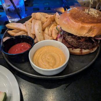 Miel De Agave - Chicharrón Prensado Burger - Mexican Near Me - Phoenix, Arizona Miel De Agave - Chicharrón Prensado Burger - Mexican Near Me - Phoenix, Arizona