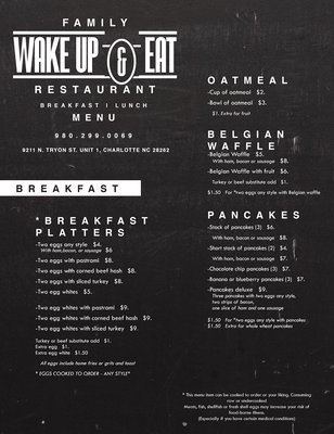 Menu photo 8 Wake Up & Eat Harrisburg, NC Menu photo 8 Wake Up & Eat Harrisburg, NC