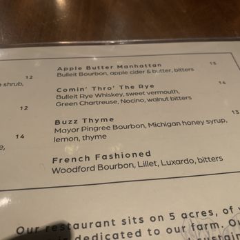 Sylvan Table - New American Near Me - Sylvan Lake, Michigan