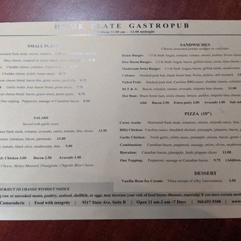 Home Plate Pub - Food menu. - Gastropubs Near Me - Marysville, Washington Home Plate Pub - Food menu. - Gastropubs Near Me - Marysville, Washington