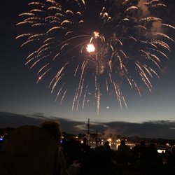 Lights Over Morse Lake